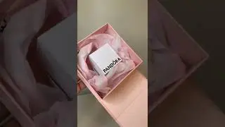 Pandora Charm Unboxing #christmasgift #pandora #pandoracharm #unboxing  #pandorabracelet
