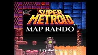 Super Metroid VERY HARD Rando- Blue Samus - *CHALLENGE*/ STANDARD Map/ BEAM Doors