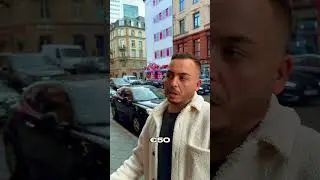 Almanya Frankfurt Tehlikeli sokaklarını gezdirdim T&uuml;rkiyeden gelen akrabamı 😁