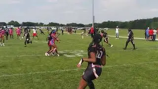 Lady blackout 14u vs Bills 14u Chocolate Showing Off The Speed