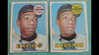 The 1969 DONN CLENDENON Card