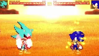 Sonic exe VS Super Sonic I The Evil Awakens