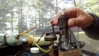 Brown Jr Running on Glow Fuel