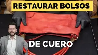 Transformación de un Bolso de Cuero Rojo: Decapado y Tinte con Saphir | Taller Sartorial