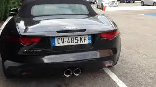 Jaguar F-Type V6 340cv Cold Start