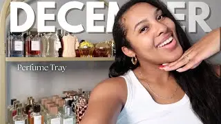 |December Perfume Tray 2023| BEST Winter Perfumes For The Holidays Vlogmas Style|