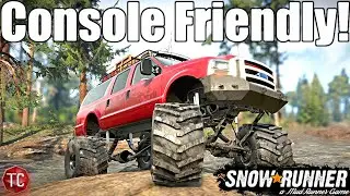 SnowRunner: NEW Console Friendly Ford Excursion 7.3 Powerstroke!