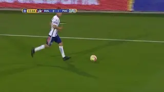 YELLOW CARD Dallas, Matt HEDGES No. 24