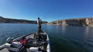 Lake pleasant 12-13-25 flutter spoon bass
