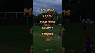 Sri Lanka Top 10 Most Runs Cricket Players 🇱🇰🦁😍 #subscribe #1k #top #cricket #srilanka