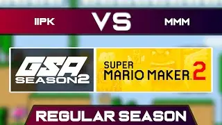 iiPK vs MrMightyMouse | Regular Season | GSA SMM2 Endless Mode Speedrun League DB Season 2
