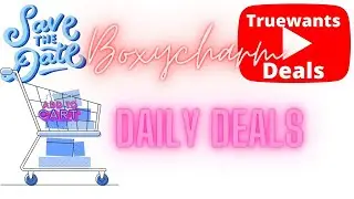 Boxycharm Spoiler Daily Deals for June 13 thru 20th 2022 SAVE THE DATE! Sneak Peak!