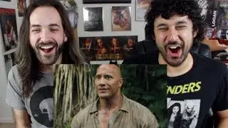 JUMANJI: WELCOME TO THE JUNGLE TRAILER #2 REACTION & REVIEW!!!