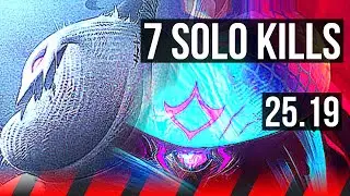 URGOT vs JAX (TOP) | 7/0/0, 7 solo kills, Godlike, 500+ games | KR Master | 25.19
