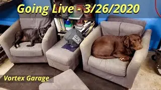 Vortex Garage Livestream - 3/26/2020 - Project Chat, and Trivia Questions!