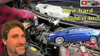 Super fast 2010-2015 Toyota Prius engine mount replace install