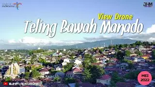 View Drone Teling Bawah Manado City #viewdrone #manadodrone #indonesiadrone