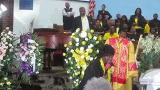 Mother Marcile Walton tears the church up - District Elder Cora Parchia Memorial Concert