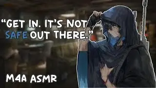 ASMR [M4A] Tsundere Survivor Saves You [Apocalypse] [Strangers to ???] [Comfort] [Kisses] [Storm]