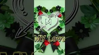 #shorts #M  letter Name status name&hearts;️||Name art video 😍 ||WhatsApp status #love #couplestatus