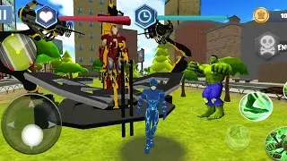 Flash Hero & Monster Hero Super City Her Crime City Battle | Superheroes Fighting - Android GamePlay
