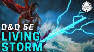 The Living Storm🌊⚡ Good luck killing this Barbarian Build D&D 5e
