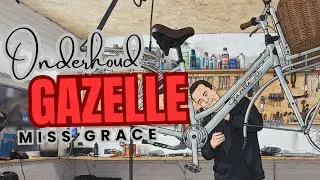 Groot onderhoud aan een Gazelle miss grace, in deze video beginnen we met demonteren en polijsten