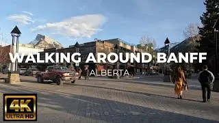 Banff | Walking Around Downtown Banff | Bear Street | Banff Avenue | Alberta, Canada | Spring