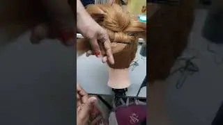 How to Spread the hair. /Hairstyling techniques../Spreading techniques../highbun