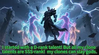 I started with a D-rank talent! But all my clone talents are SSS-rank!  my clones can slay gods.