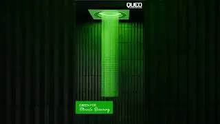Queo's Hydrobliss shower offers a personalized chromotherapy experience tailored to your mood.