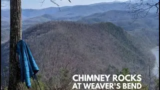 Solo Hike | Cherokee National Forest - Chimney Rocks from Weavers Bend