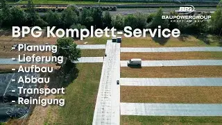 Bodenschutzplatten aus Kunststoff🇨🇭 Kaufen & Mieten &ndash; Ideal f&uuml;r Baustellen & Events