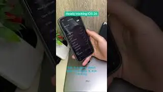 Head tracking on iOS 26!! You can remote your iPhone with head gestures!! Sub to see more about head