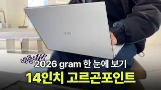 [내돈내산] LG전자도 알려주지 않는 숨은 정보 2026 그램 | 14인치 AMD 고르곤포인트 AI 5 435  vs 애로우레이크 225H | LG전자 2026 gram 노트북