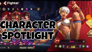 Street Fighter Duel: Character Spotlight Elena, Great For M.Bison #capcom #streetfighter