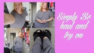 My First Ever Simply Be Haul and Try On - Comfy & Cosy - free bonus gift