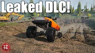 SnowRunner: NEW TRUCK DLC INFO LEAKED!? Ford F350s vs INSANE MUD PIT!