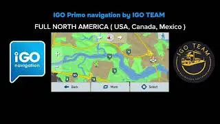 IGO Primo Truck navigation for North America. Support Android 5 - 16, 32 bit system.