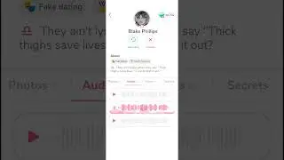 Blake Phillips 🏈 Voice Messages &bull; MeChat