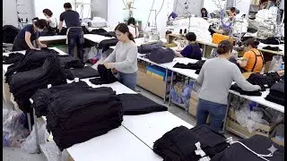 Inside a Modern Clothes Manufacturing Factory | from raw Cotton to Million-dollar Cloths