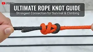 Rope connection knot, knotting method // Very Strong Knot👌 // Two Kont Joints @KpTickz 👈 