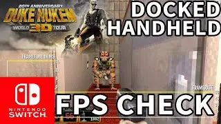 FPS CHECK: Duke Nukem 3D: 20th Anniversary World Tour | Nintendo Switch | DOCKED & HANDHELD MODE