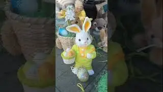 Tiểu cảnh/ lustige Osterhasen_Ostereier_ Deko/ Mini Scene _ Easter_ Deco