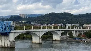 Exploring downtown Chattanooga-camping at Harrison Bay campground-Chasing Autumn Series S2 E9