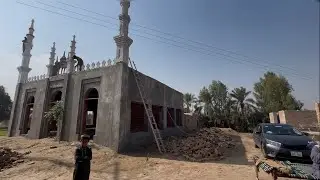 Masjid Work Update | Mosque Construction Progress | Charity Vlog