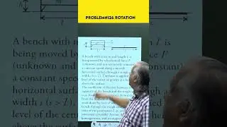 Problem#126 Rotation | Physics | Hindi | #shorts #physics #iit #jeeadvanced #education