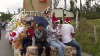 Pasada del niño en barrio San Vicente