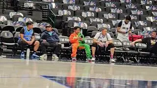 4th game NBA tour highlights. Home court of Dallas Mavericks.