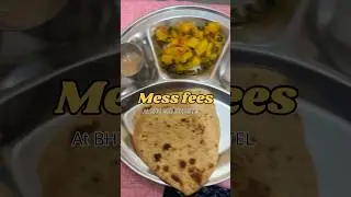 Mess fees of BHU Girls Hostel🌸 #trending #minivlog #hostellife #shortvideo #vlog #vlogger #love